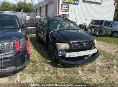 TOYOTA HIGHLANDER 2001 JTEGD21A510017959