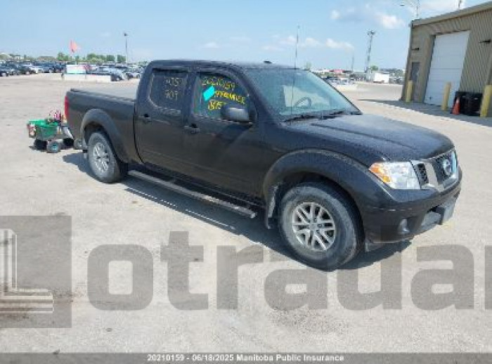 NISSAN FRONTIER SV CREW CAB V6 2017 VIN 1N6AD0FV5HN757340