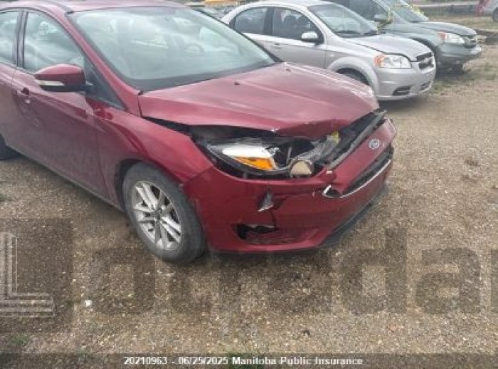 FORD FOCUS 2015 VIN 1FADP3K25FL290634
