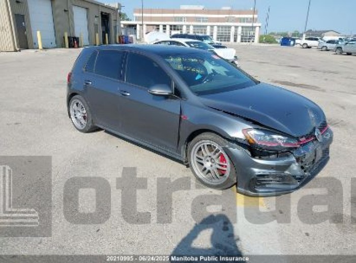 VOLKSWAGEN GTI AUTOBAHN 2.0 TSI 2019 VIN 3VW5T7AU4KM022281