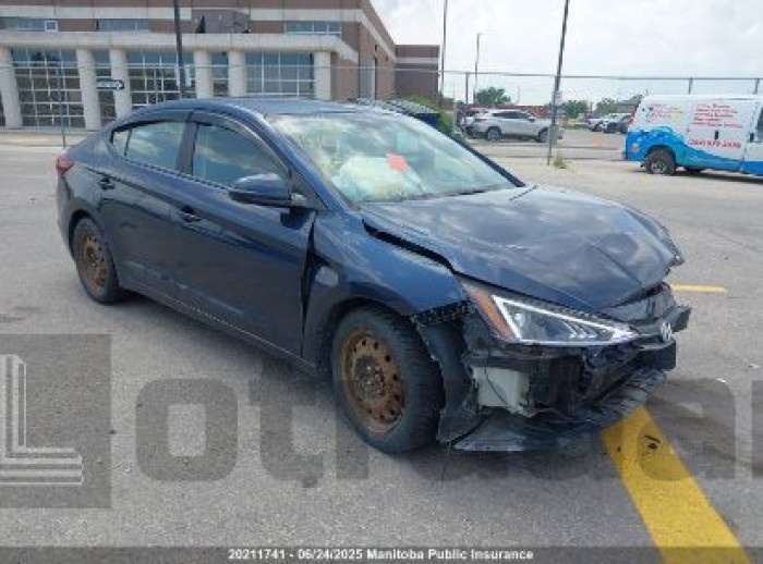 HYUNDAI ELANTRA 2020 VIN KMHD84LF0LU110797
