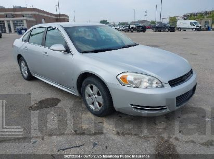 CHEVROLET IMPALA LT V6 2011 VIN 2G1WB5EK0B1315974