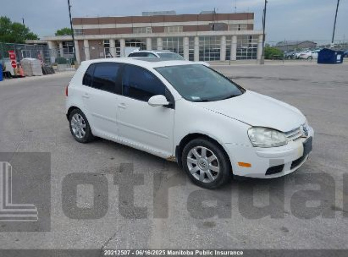 VOLKSWAGEN RABBIT 2.5 2007 VIN WVWCR71K87W024906