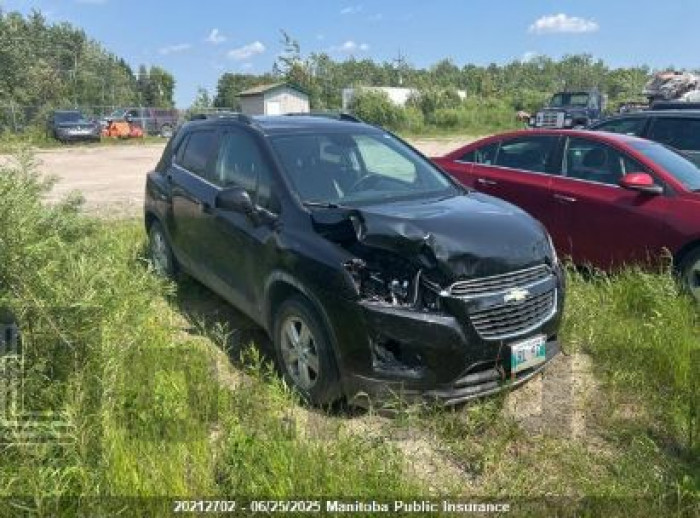 CHEVROLET TRAX 2013 VIN 3GNCJMSBXDL213621
