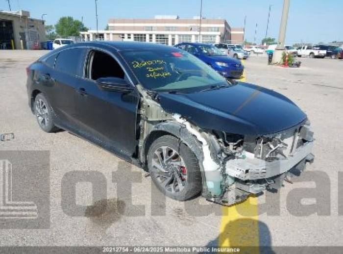 HONDA CIVIC 2018 VIN 2HGFC2F67JH040485