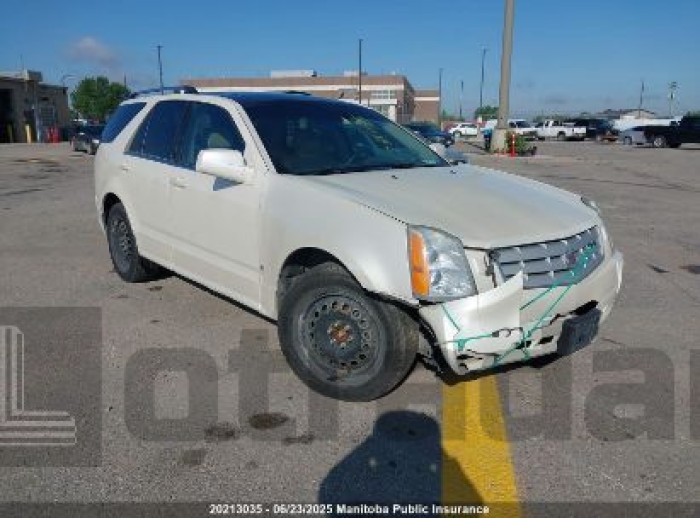 CADILLAC SRX 2008 VIN 1GYEE437880181958