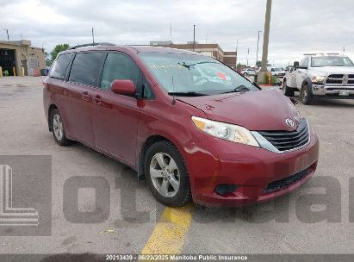 TOYOTA SIENNA 2013 VIN 5TDKK3DC7DS372768