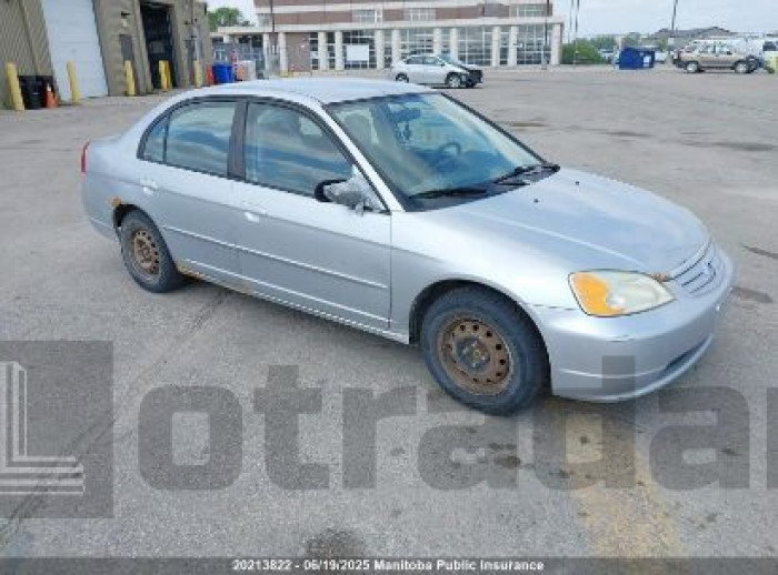HONDA CIVIC 2002 VIN 2HGES16882H906870