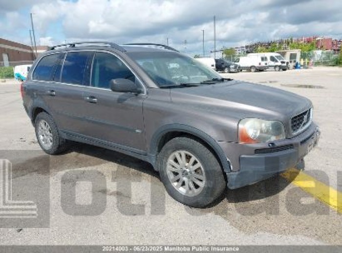 VOLVO XC 2005 VIN YV1CM592451191212