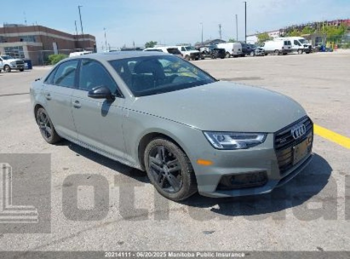 AUDI A4 2018 VIN WAUFNAF48JN003614