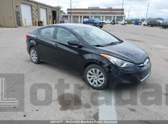 HYUNDAI ELANTRA 2012 VIN 5NPDH4AEXCH080670