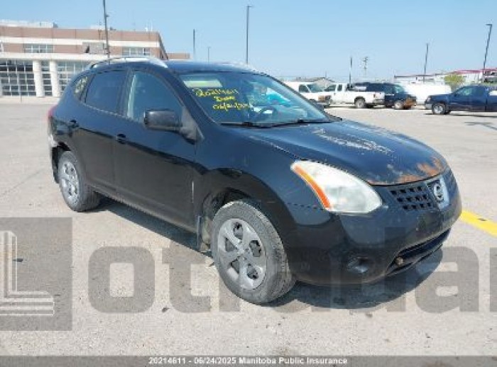 NISSAN ROGUE 2009 VIN JN8AS58VX9W170201