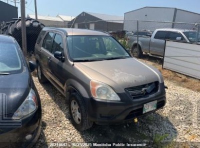 HONDA CR-V 2002 VIN JHLRD78482C032422