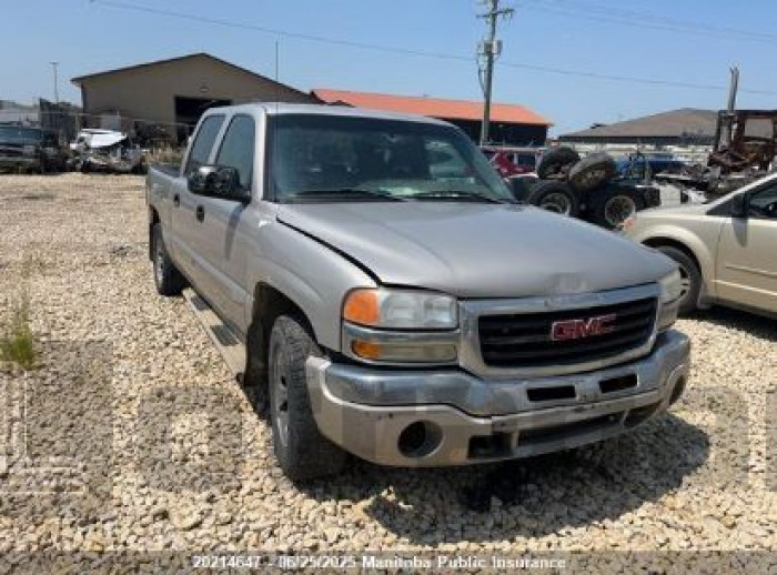 GMC NEW SIERRA 2006 VIN 2GTEK13T461357450