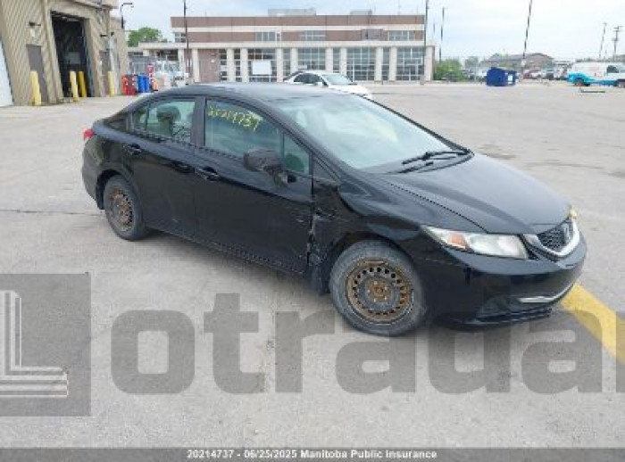 HONDA CIVIC 2013 VIN 2HGFB2F44DH034424
