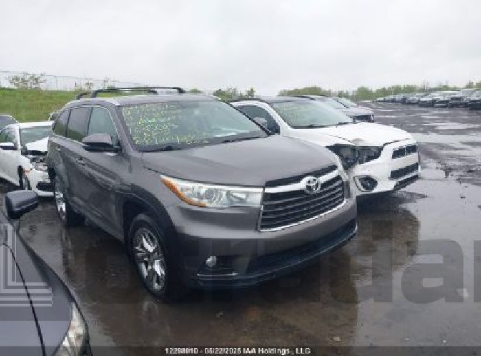 TOYOTA HIGHLANDER 2015 VIN 5TDDKRFH9FS169243