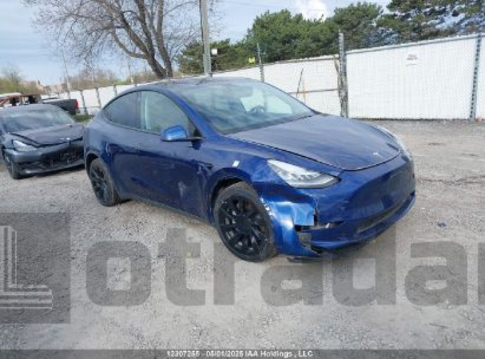TESLA MODEL Y 2021 VIN 5YJYGDEE7MF080589