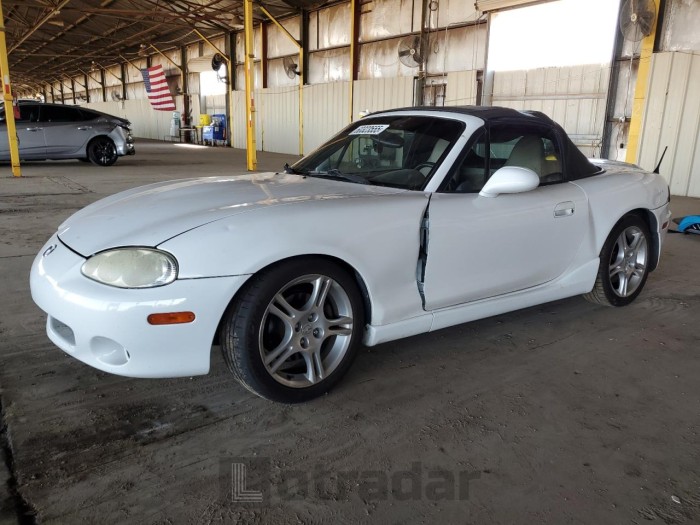MAZDA MX5 2004 VIN JM1NB353140400093