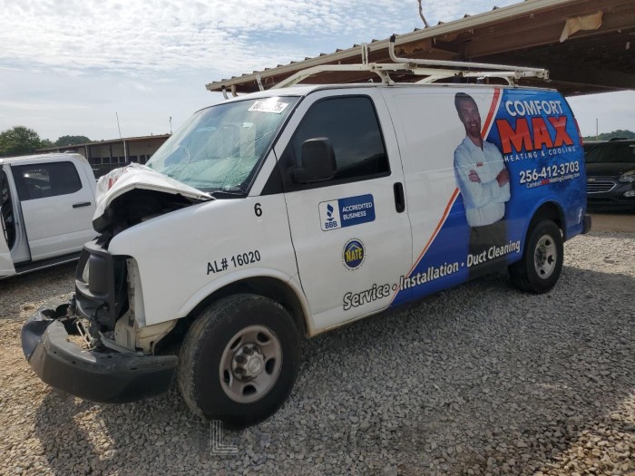 CHEVROLET EXPRESS 2015 VIN 1GCWGFCF4F1235531