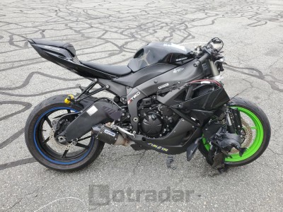 KAWASAKI NINJA 600 2009 VIN JKAZX4R139A009802
