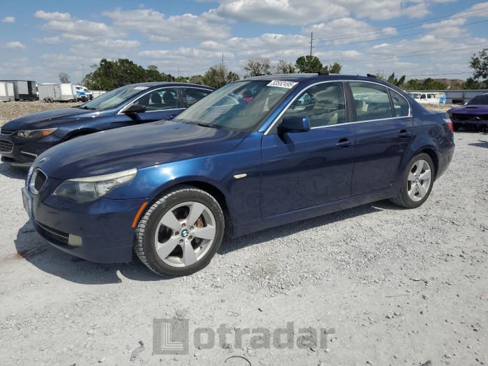 BMW 5 SERIES 2008 VIN WBANV13578CZ51744