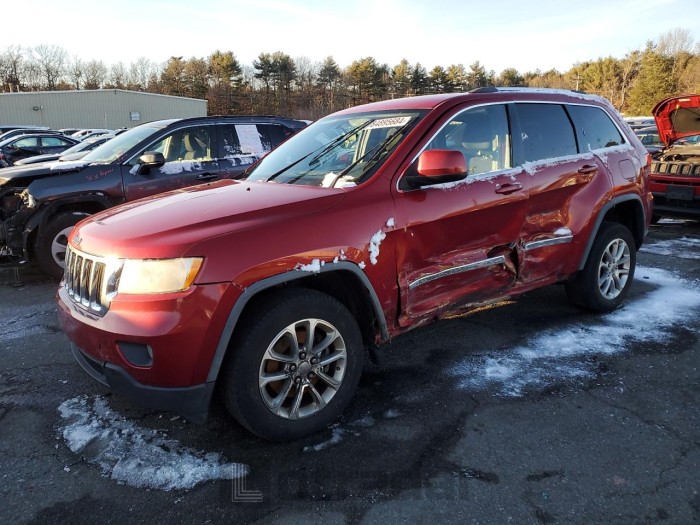 JEEP GRAND CHER 2011 VIN 1J4RR4GG9BC512827
