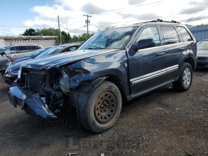 JEEP GRAND CHER 2008 VIN 1J8HR58238C243686