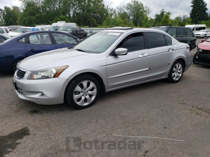 HONDA ACCORD 2008 VIN 1HGCP36878A072201