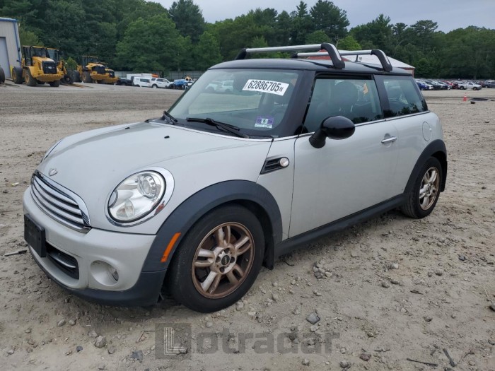 MINI COOPER 2012 VIN WMWSU3C54CT259077