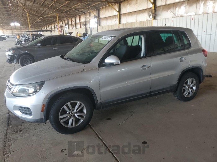 VOLKSWAGEN TIGUAN 2013 VIN WVGAV3AX8DW576243