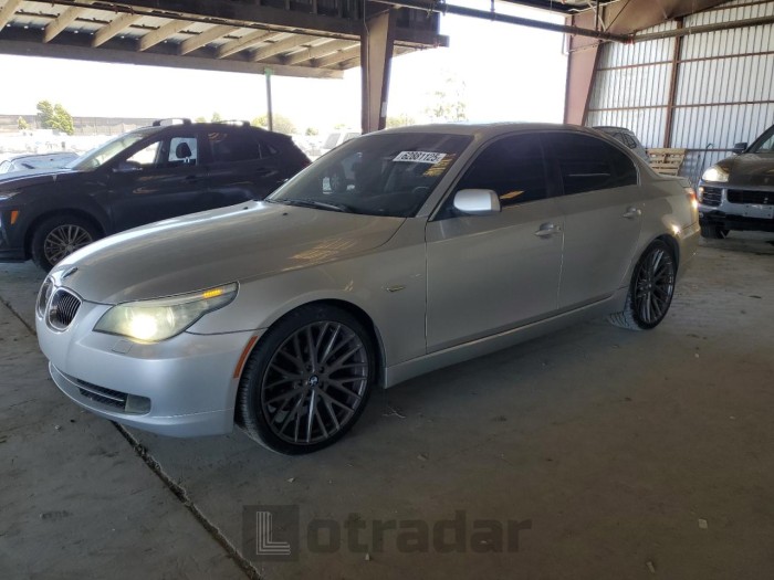 BMW 5 SERIES 2008 VIN WBANU53548BY65047