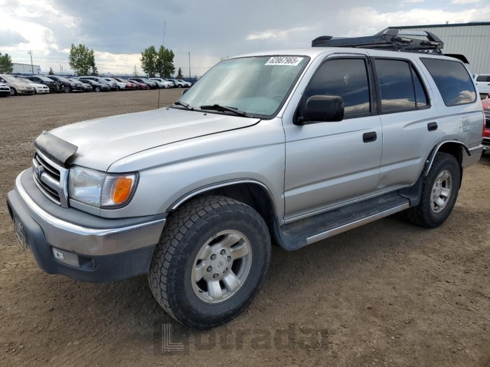TOYOTA 4RUNNER 2000 VIN JT3GM84RXY0068879