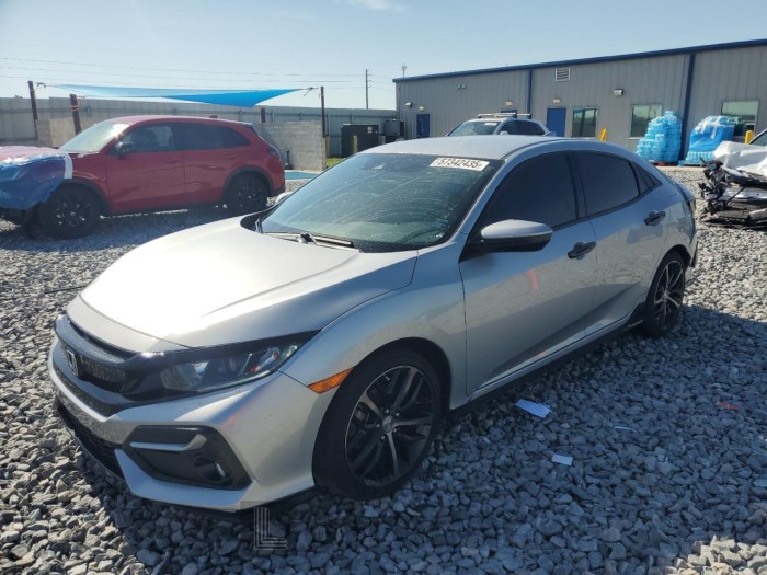 HONDA CIVIC 2021 VIN SHHFK7H46MU22794X