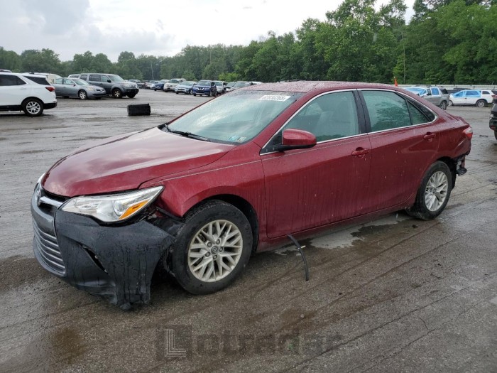 TOYOTA CAMRY 2016 VIN 4T1BF1FK8GU600740