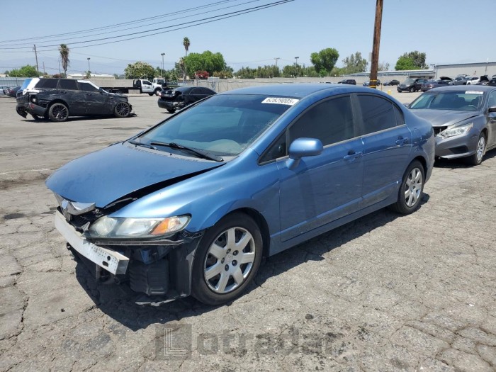 HONDA CIVIC 2010 VIN 19XFA1F55AE016154