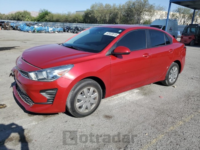KIA RIO 2022 VIN 3KPA24AD3NE439313