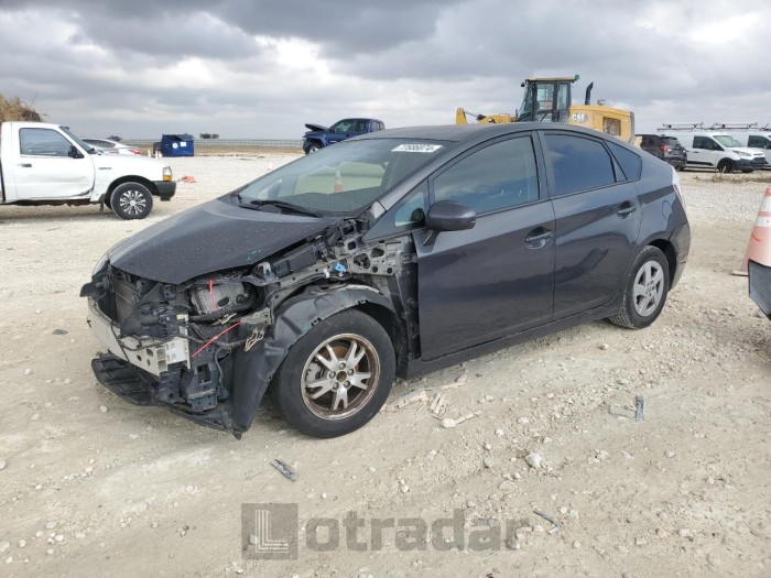 TOYOTA PRIUS 2011 VIN JTDKN3DUXB1475502