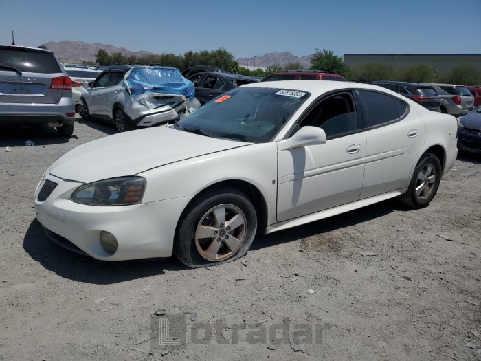 PONTIAC GRANDPRIX 2006 VIN 2G2WP552261110059