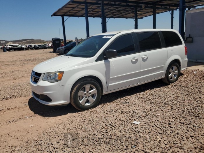 DODGE CARAVAN 2016 VIN 2C4RDGBG6GR365927