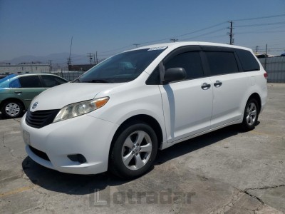 TOYOTA SIENNA 2012 VIN 5TDKA3DC7CS016239