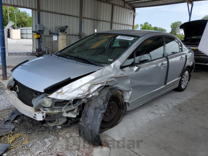 HONDA CIVIC 2009 VIN 2HGFA16569H528202