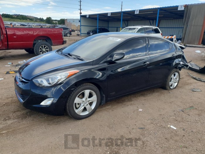 HYUNDAI ELANTRA 2013 VIN KMHDH4AE5DU685358