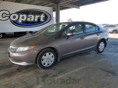HONDA CIVIC 2012 2HGFB2F5XCH600982