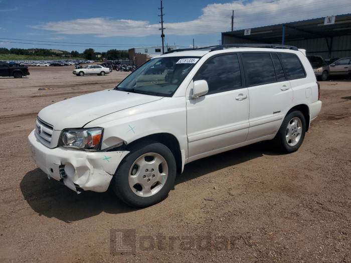 TOYOTA HIGHLANDER 2007 VIN JTEDP21A870128704