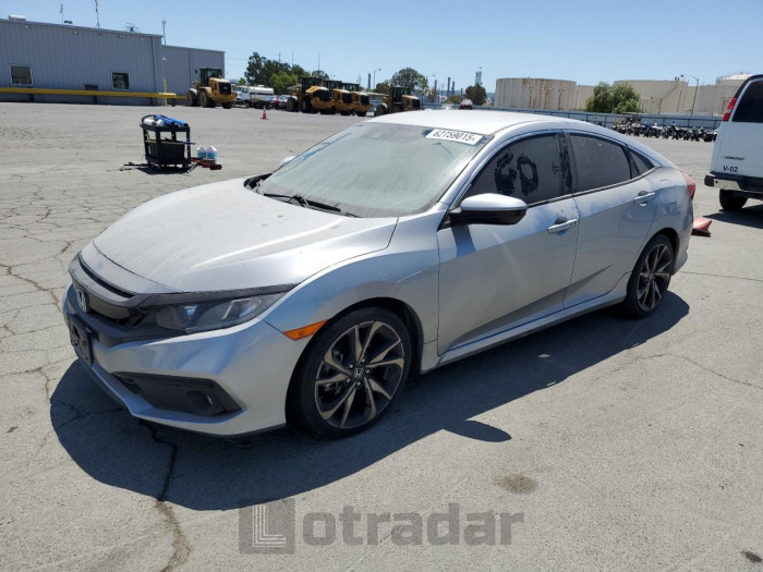 HONDA CIVIC 2019 VIN 2HGFC2F89KH532843