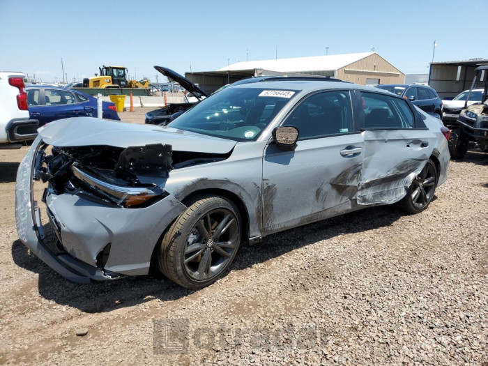 HONDA CIVIC 2025 VIN 2HGFE1E57SH478115