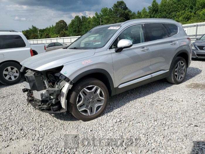 HYUNDAI SANTA FE 2022 VIN KM8S3DA17NU052204