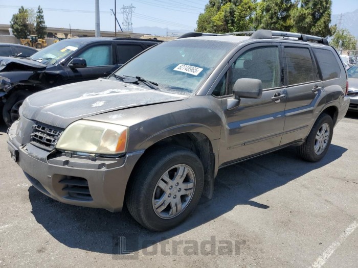 MITSUBISHI ENDEAVOR 2005 VIN 4A4MM21S85E053498