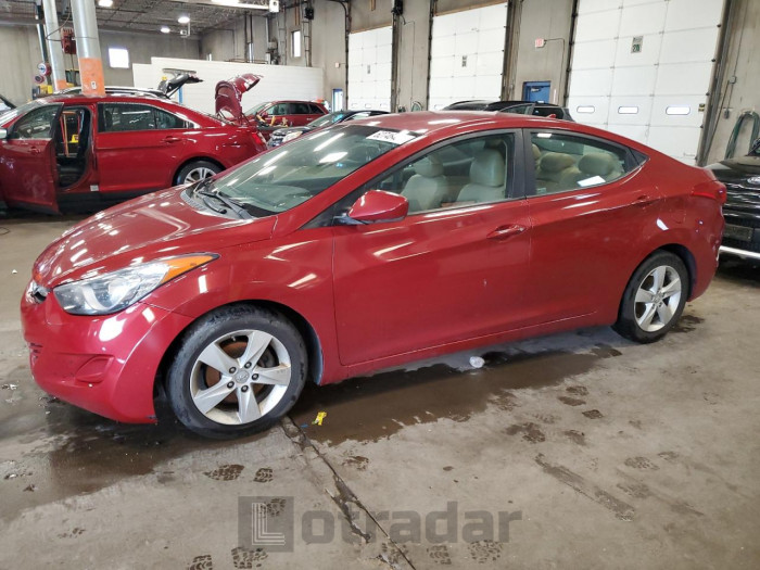 HYUNDAI ELANTRA 2011 VIN KMHDH4AE8BU097693