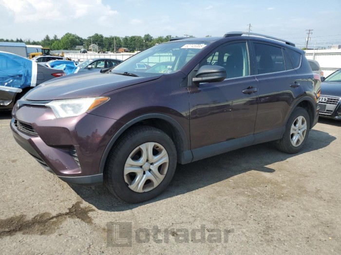 TOYOTA RAV4 2017 VIN 2T3BFREV4HW625380